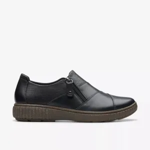 Clarks Women's Caroline Grace Black Leather 26177053