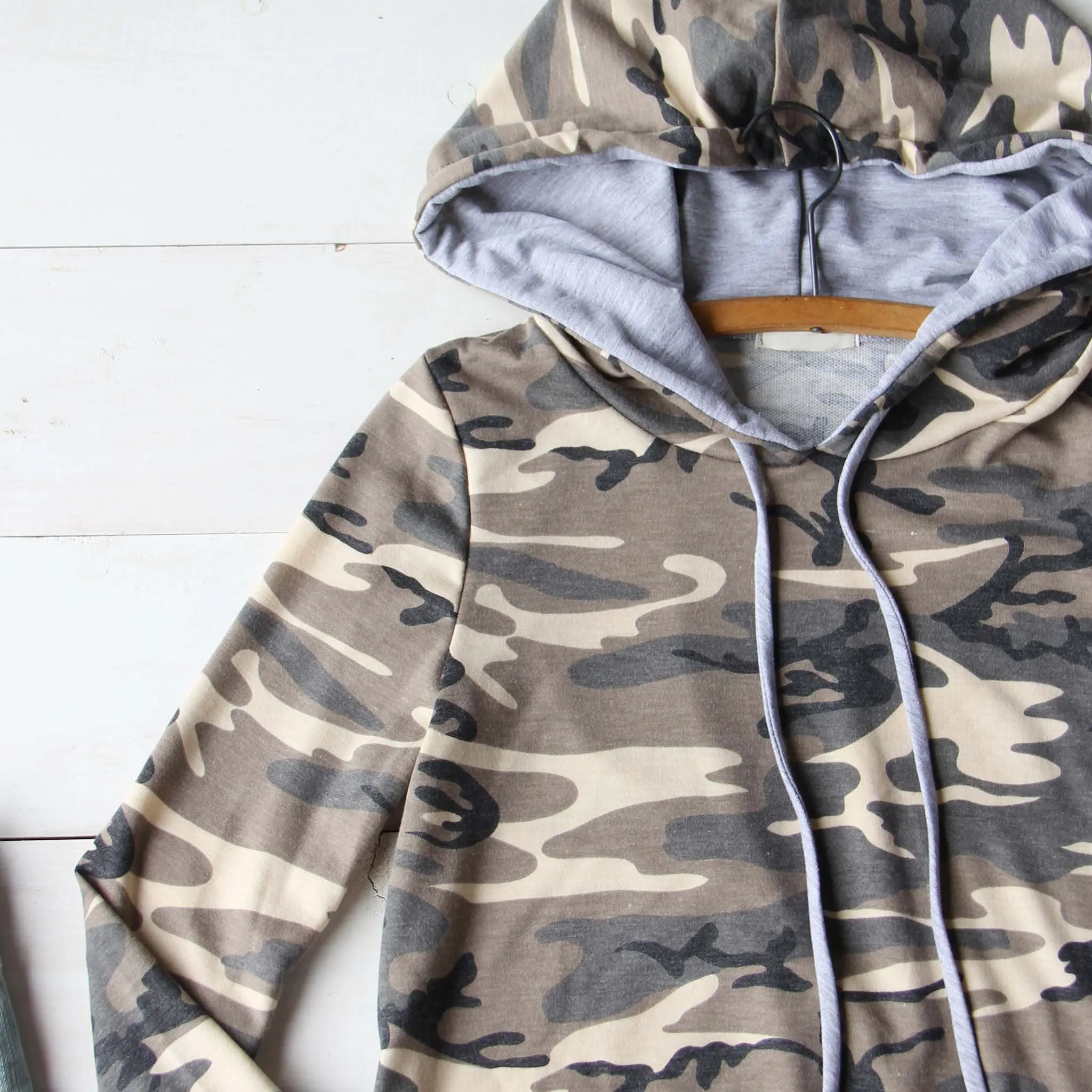 Cozy Camo Hoodie