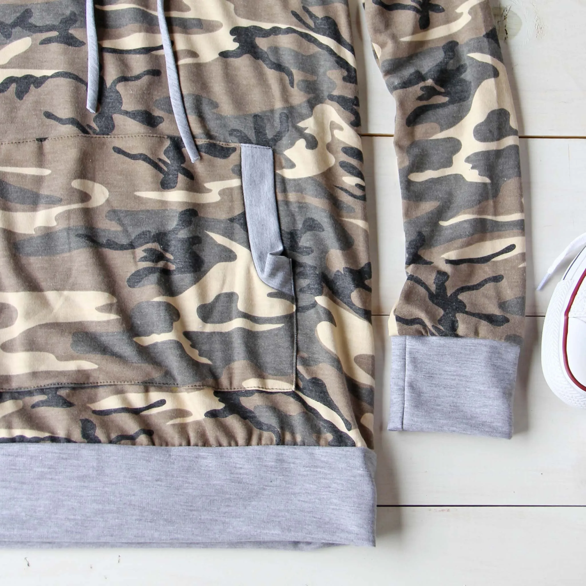 Cozy Camo Hoodie