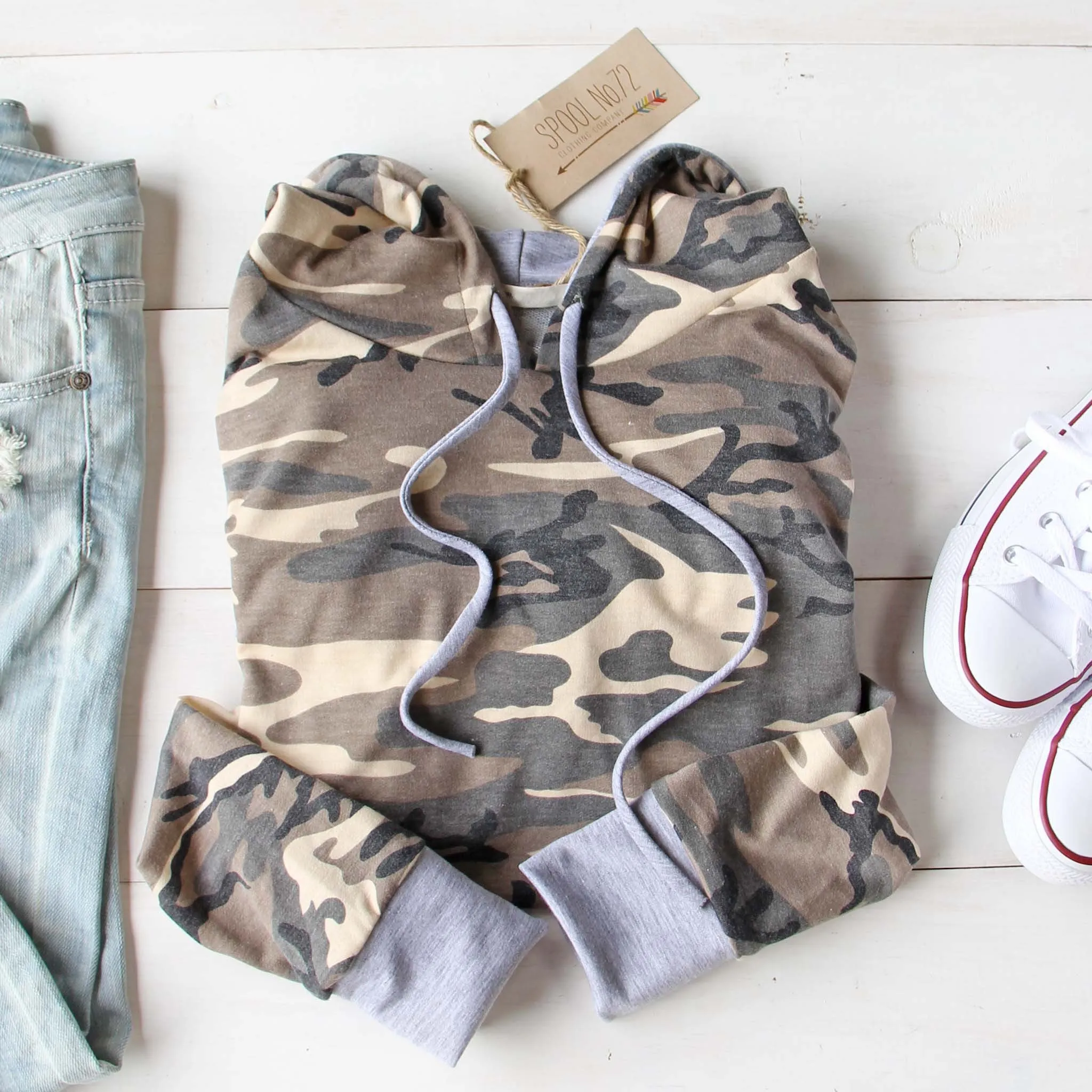 Cozy Camo Hoodie