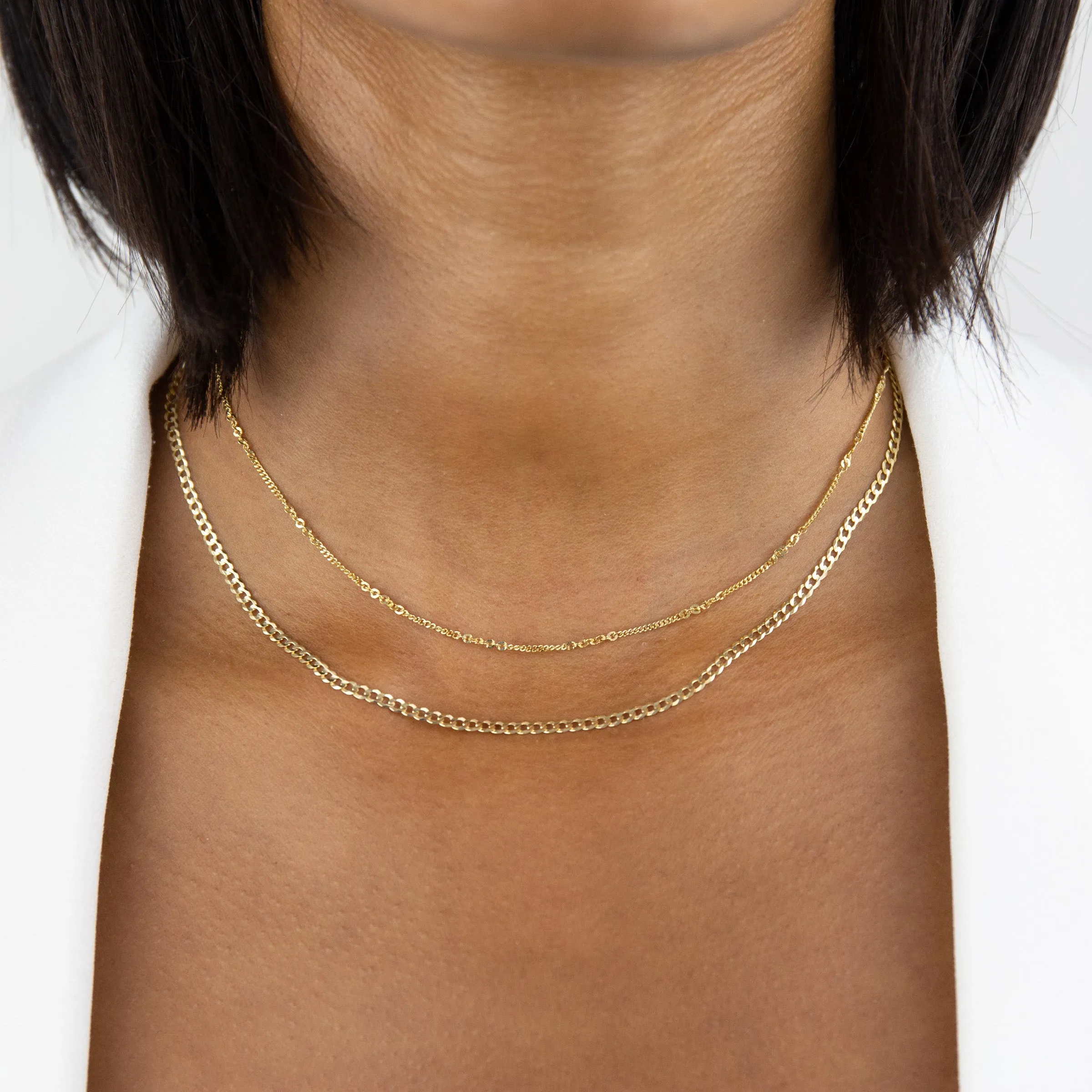 Cuban Chain Necklace 14K