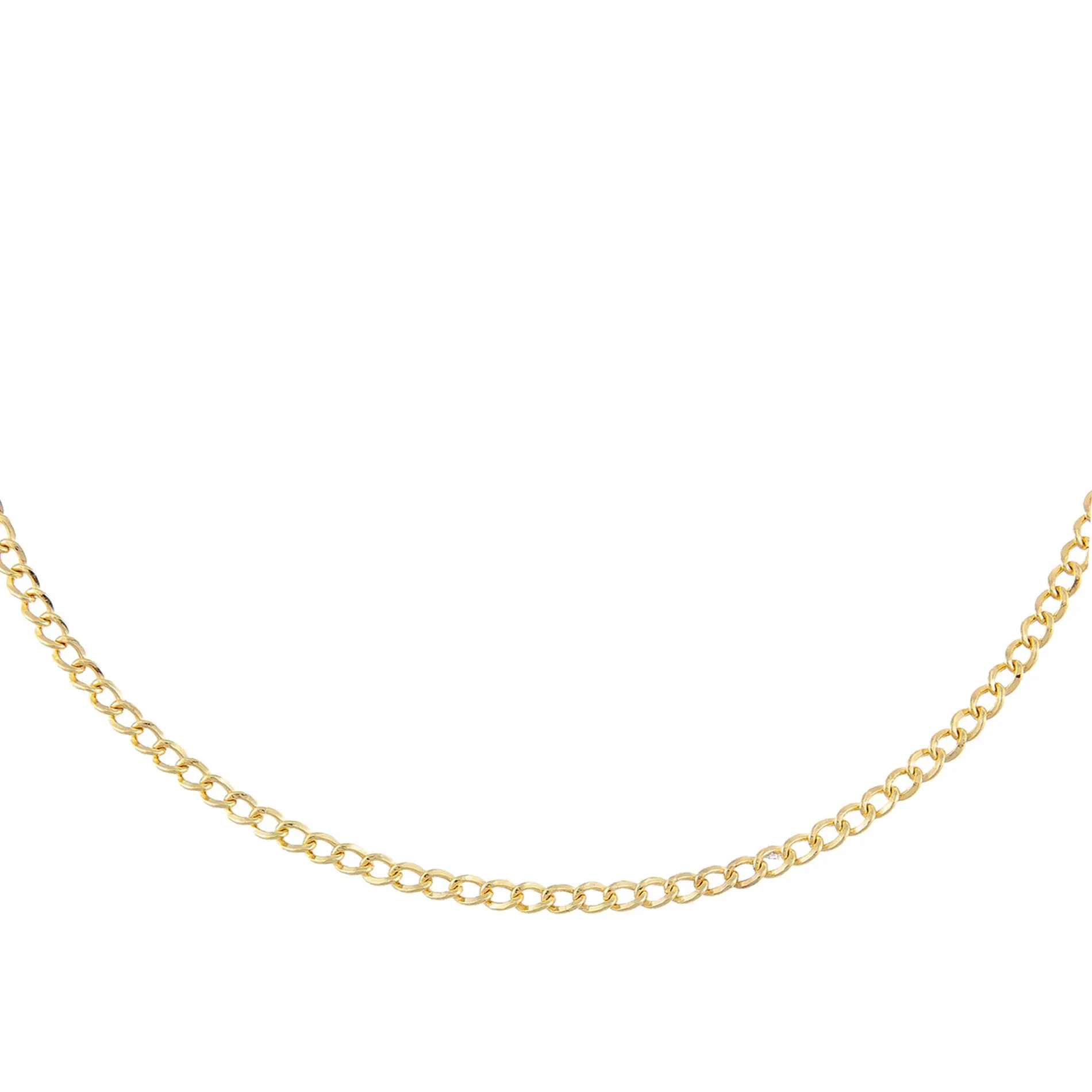 Cuban Chain Necklace 14K