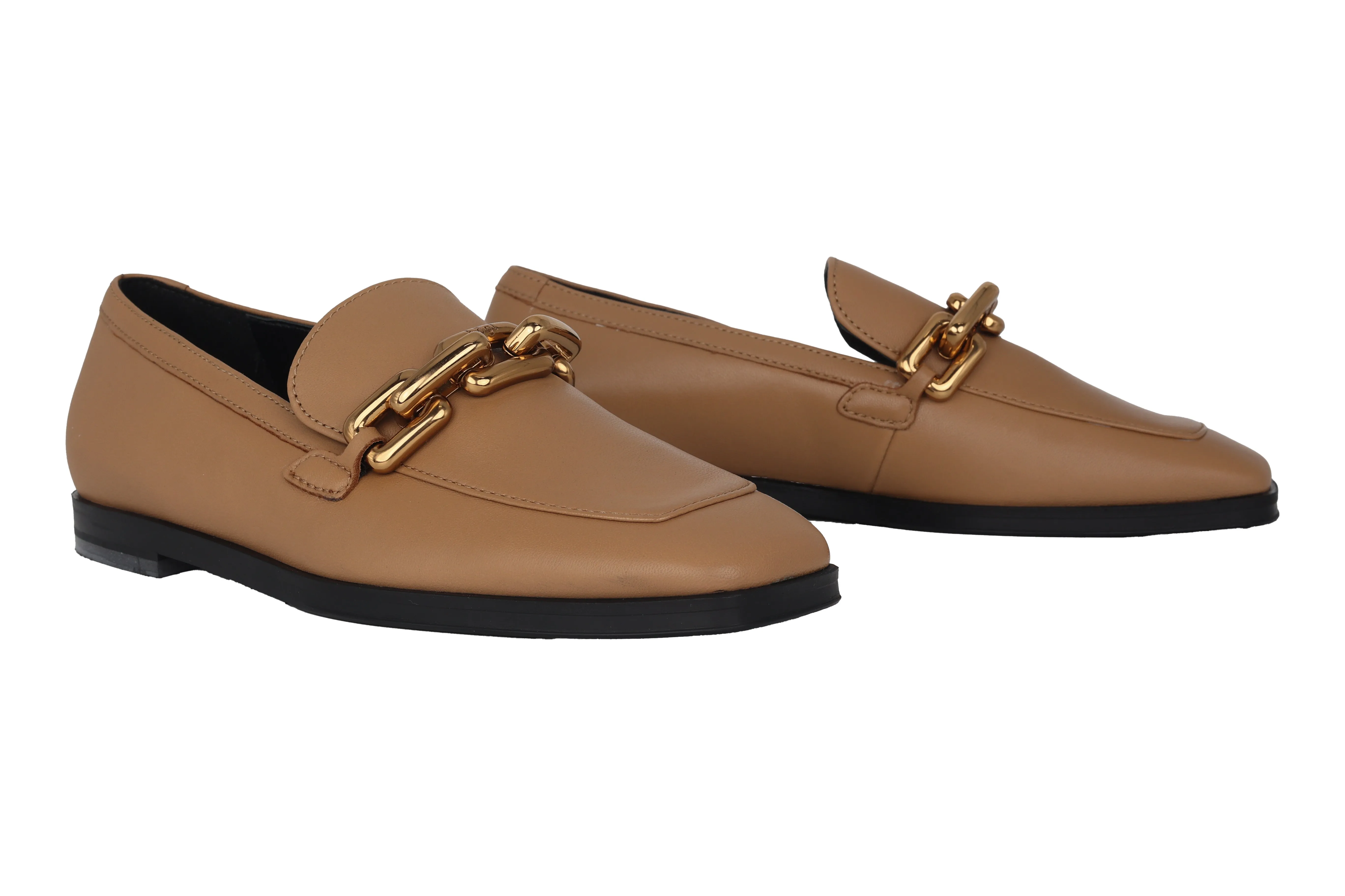 'Dandy' women's loafer - cognac brown