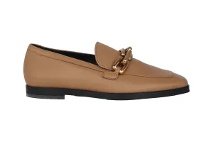 'Dandy' women's loafer - cognac brown