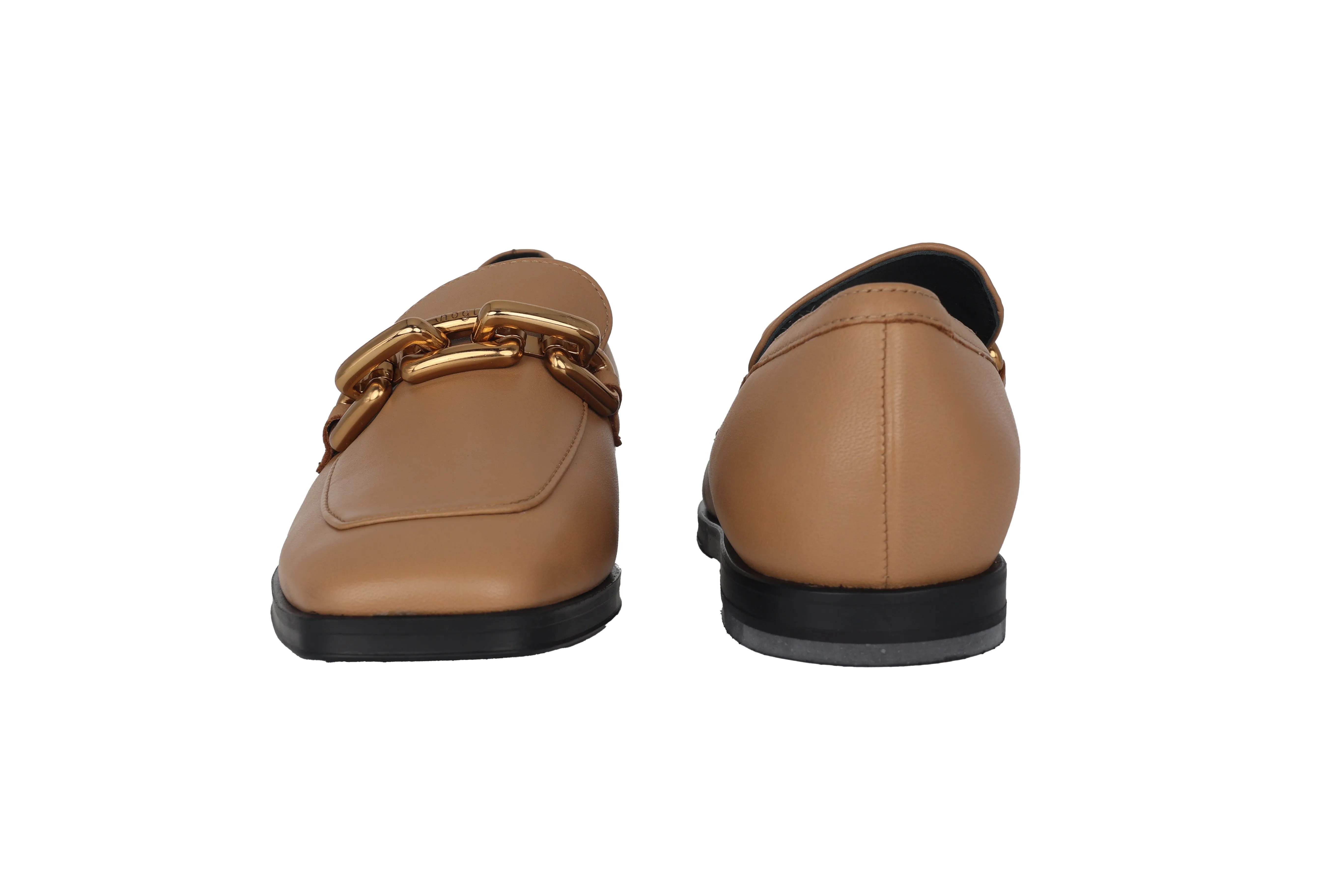 'Dandy' women's loafer - cognac brown