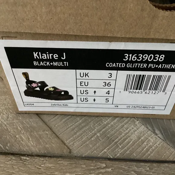 DR. MARTENS Klaire Sandal, size 5