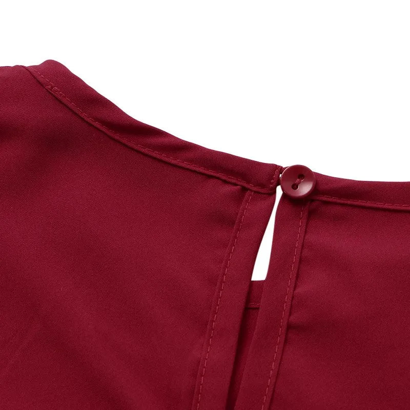 Elegant 3/4 Sleeve Blouse