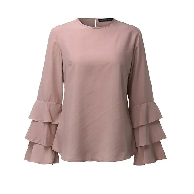 Elegant 3/4 Sleeve Blouse