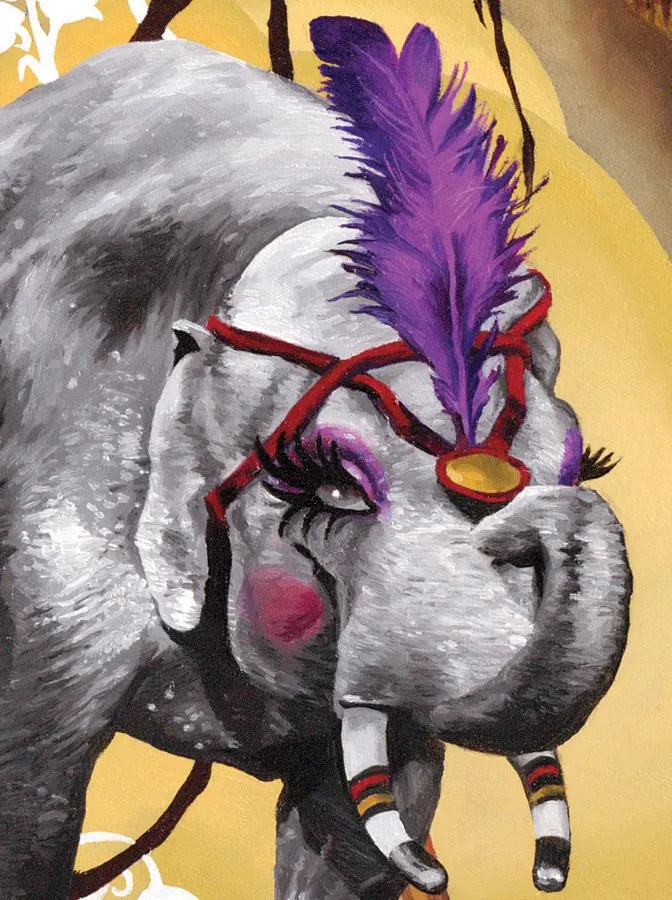 Elegant Imbalance painting