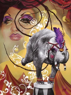 Elegant Imbalance painting