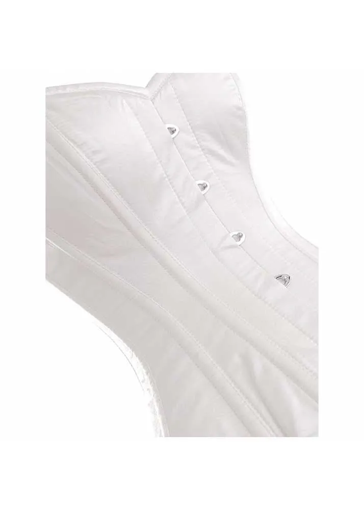 ELEGANT WHITE SATIN