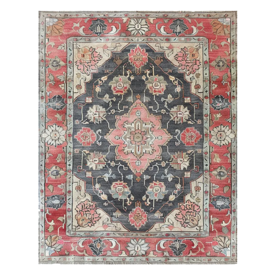 Faded Elegance Hand Tufted Wool Rug