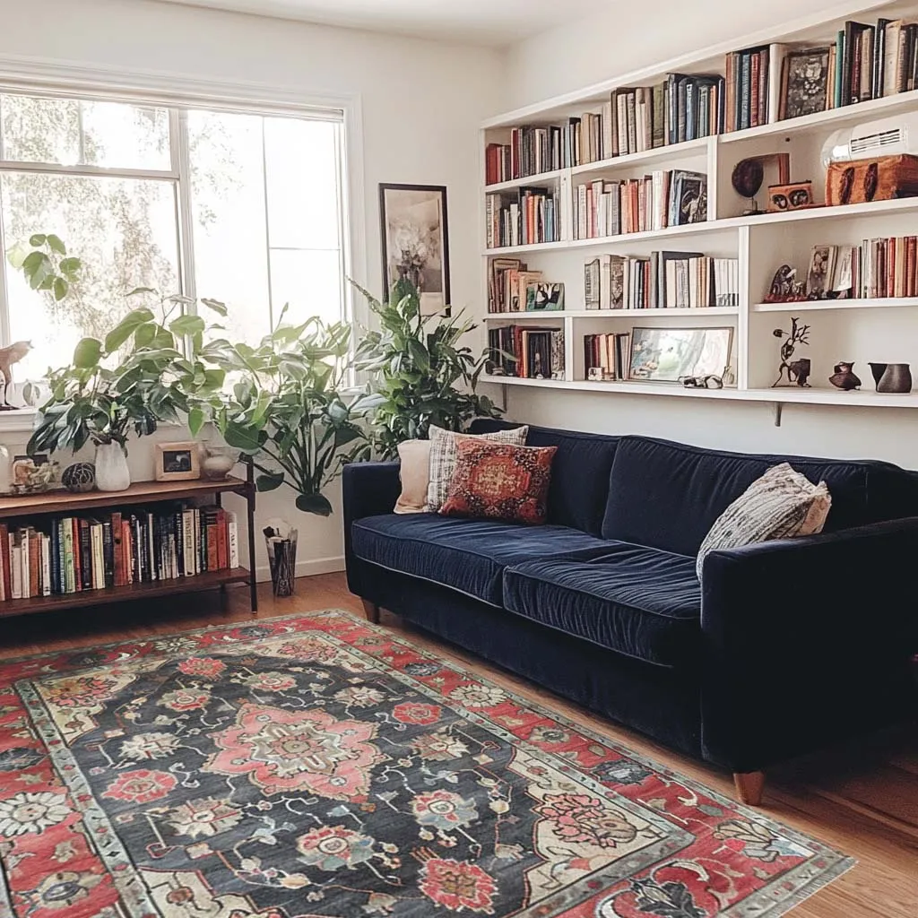 Faded Elegance Hand Tufted Wool Rug