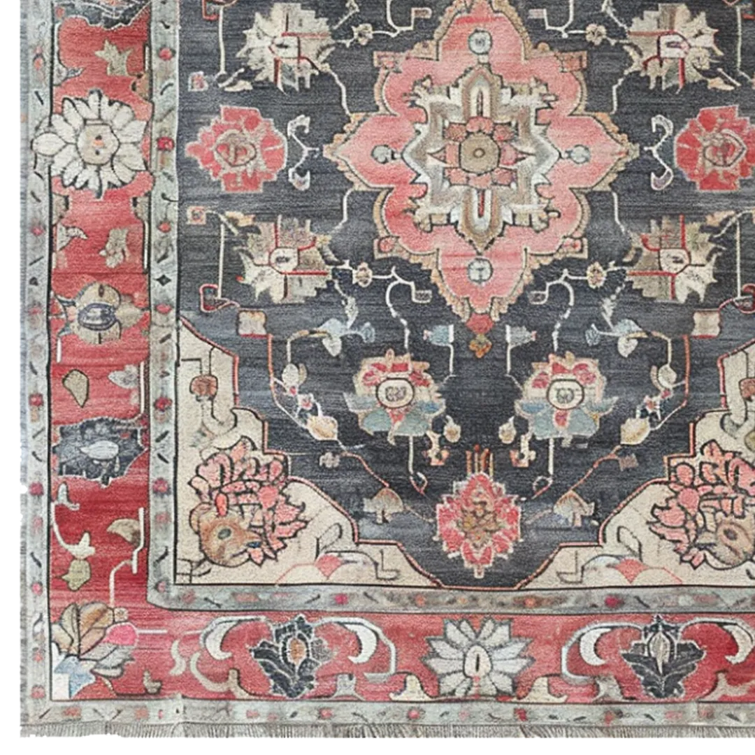 Faded Elegance Hand Tufted Wool Rug