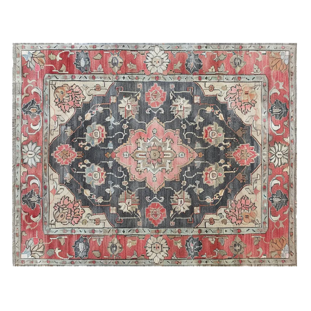 Faded Elegance Hand Tufted Wool Rug