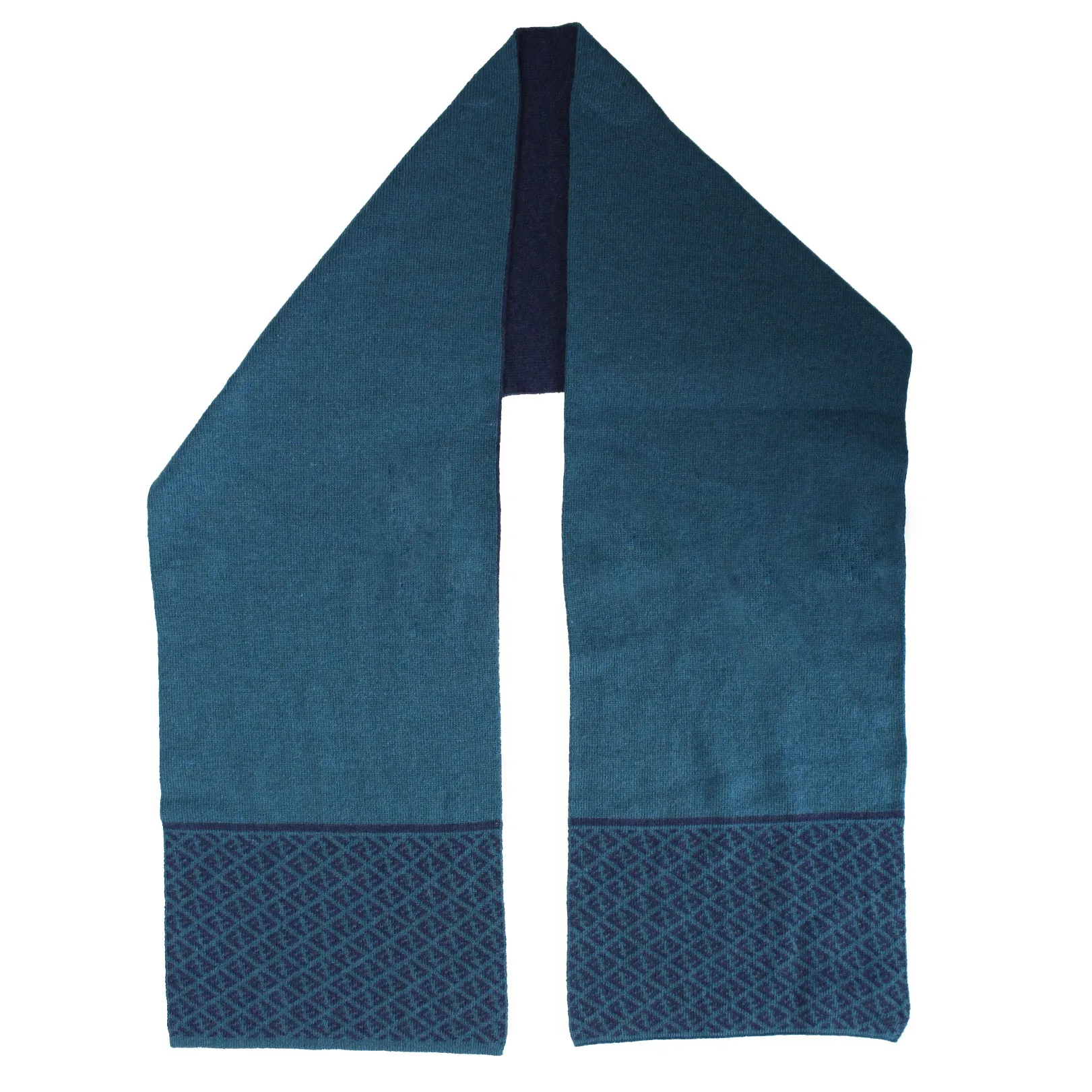 Fendi | FF Logo Blue Scarf