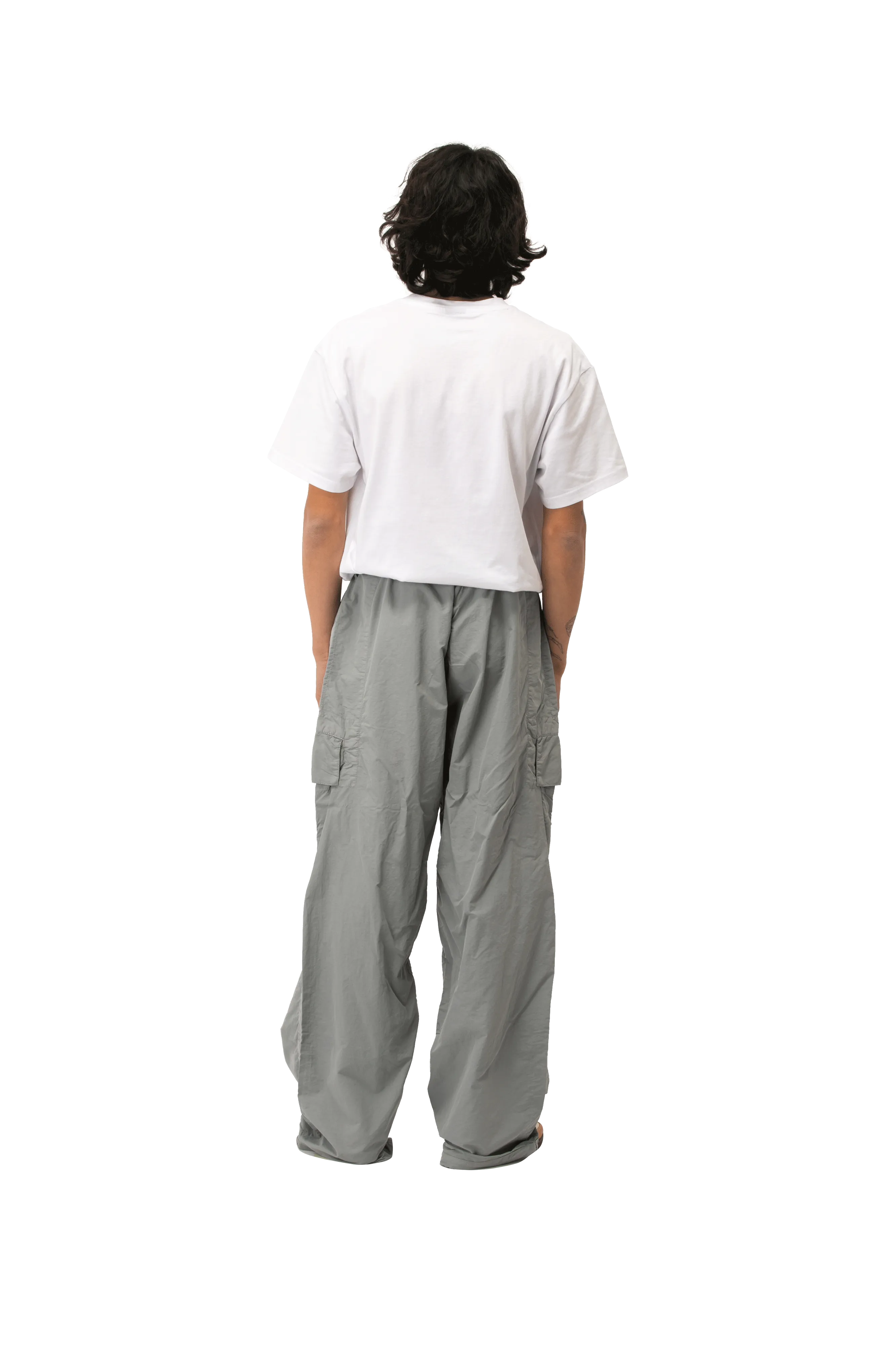 Flatt Nylon Oversized Cargo Pants