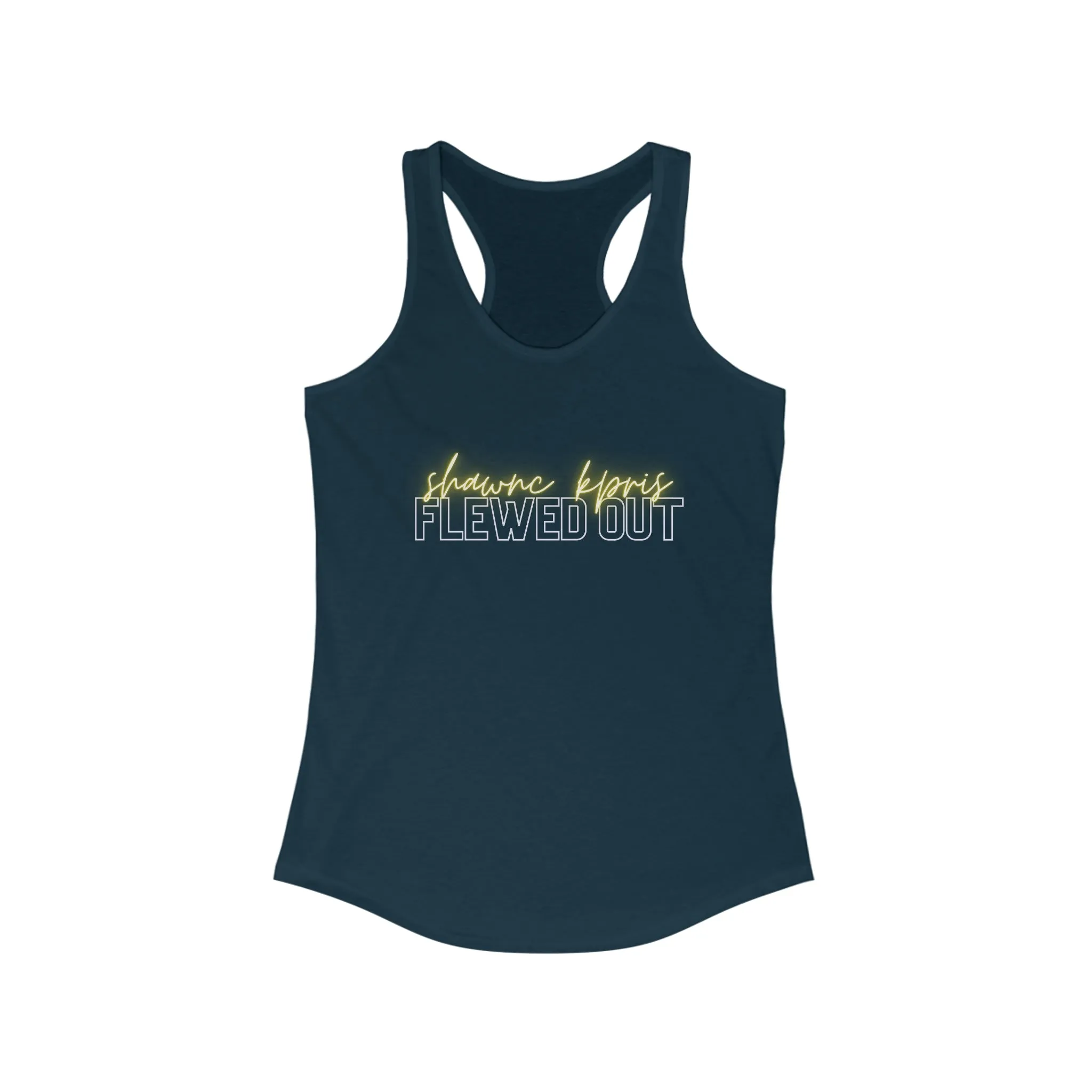 Flewed out Racerback Tank