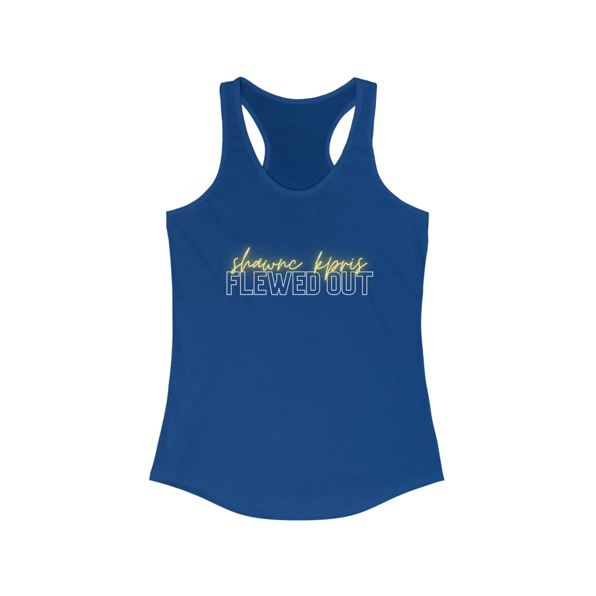 Flewed out Racerback Tank