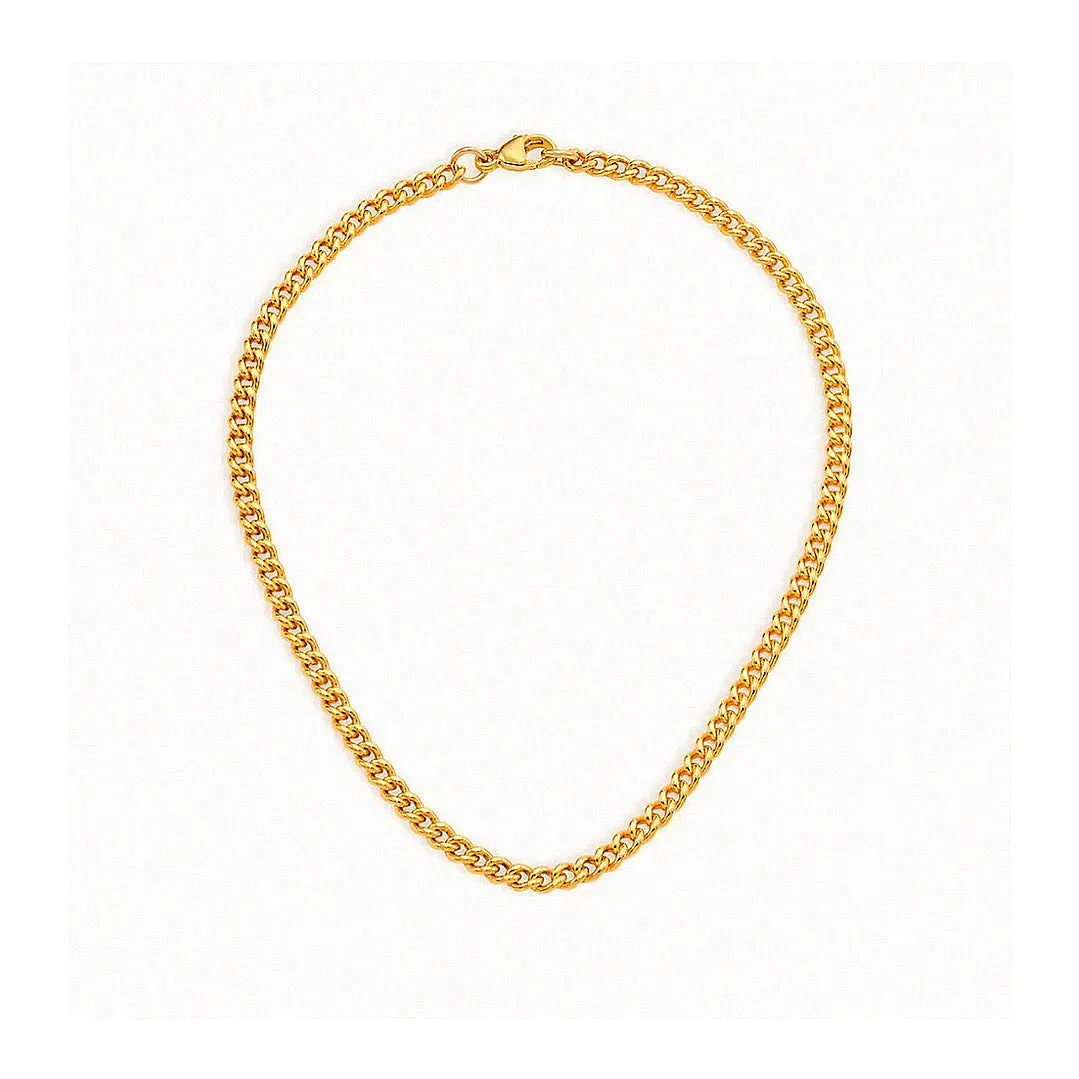 Gold Nola Chain Anklet