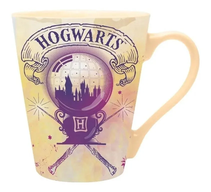 HARRY POTTER HOGWARTS MUG AND 9 3/4 PIN