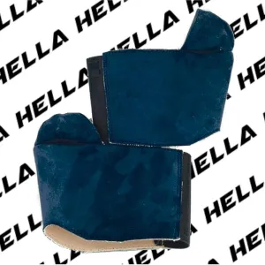Hella Heels Classique 9inch Shoe Protector - Teal Faux Suede