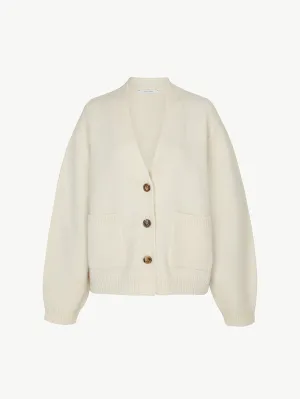 Jeju Alpaca Cardigan - Cream