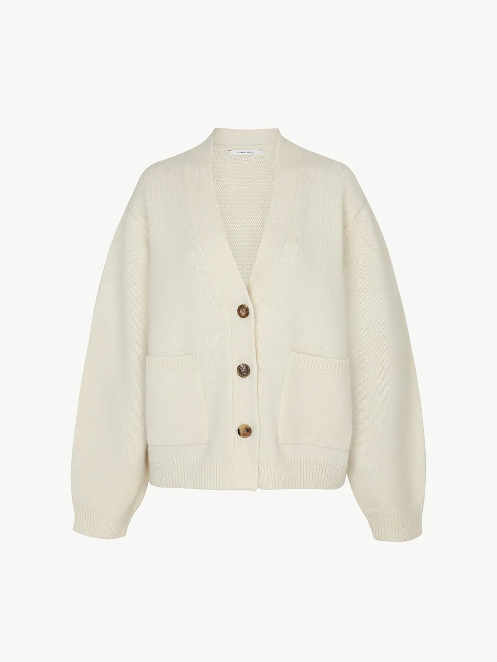Jeju Alpaca Cardigan - Cream