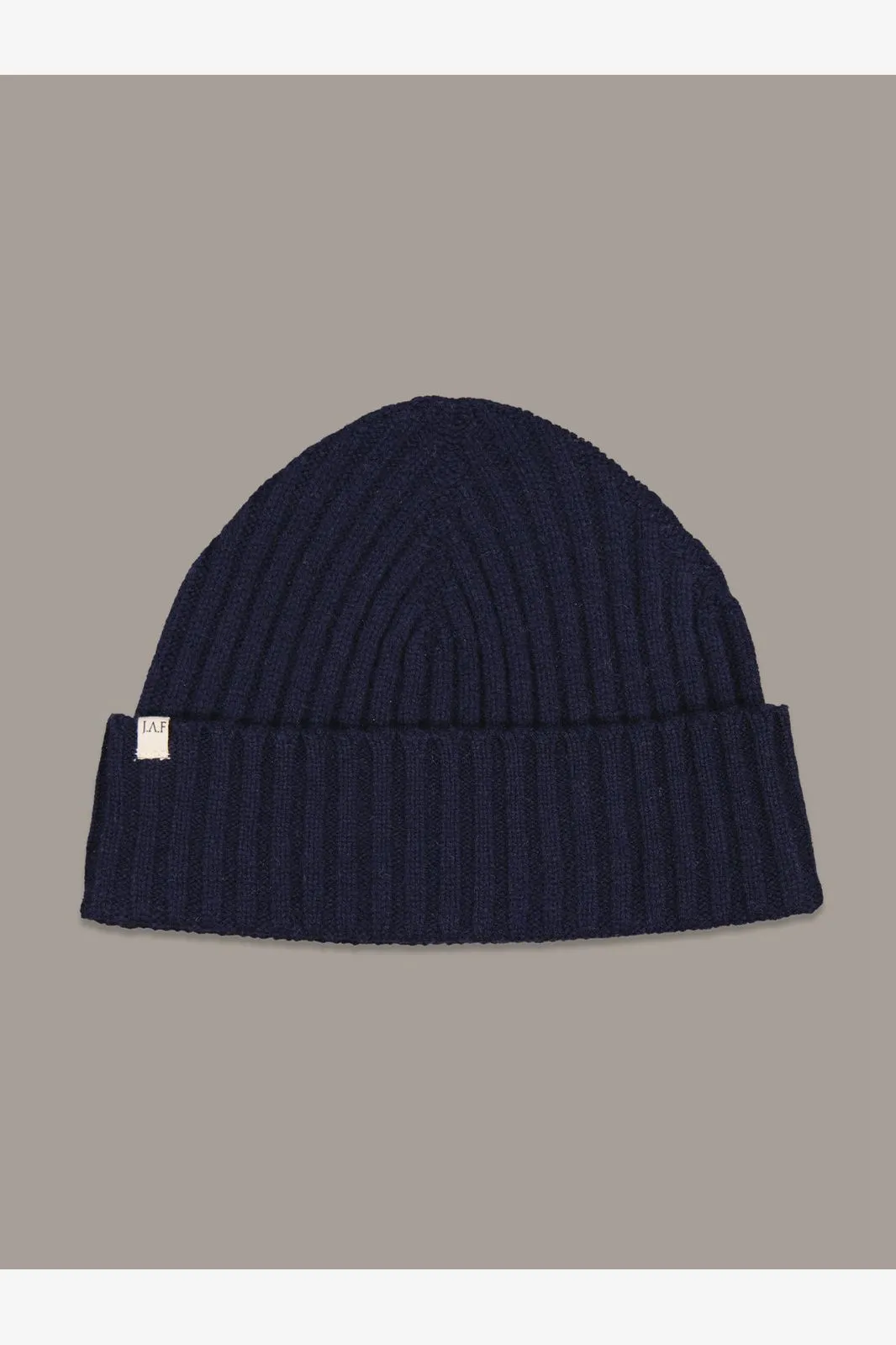 JUST ANOTHER FISHERMAN SKIPPER MERINO BEANIE - NAVY