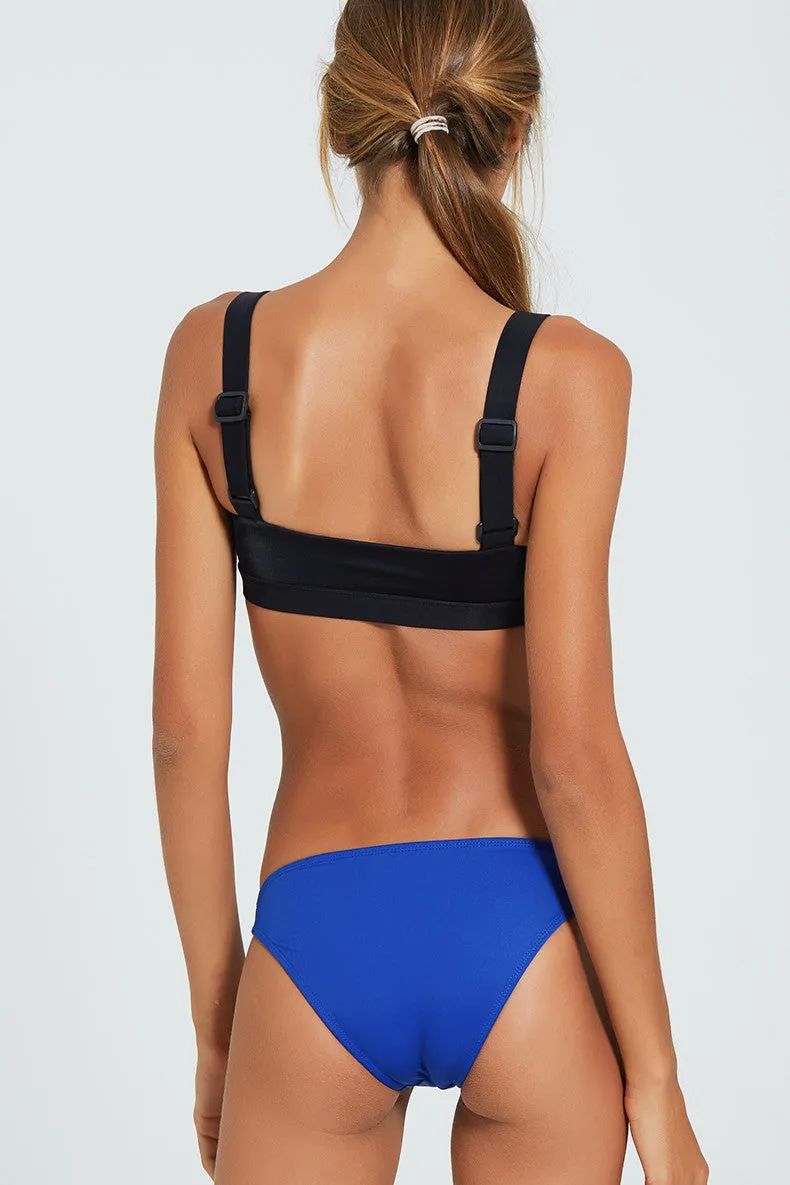 KIM  HALTER  BRALETTE  BLACK