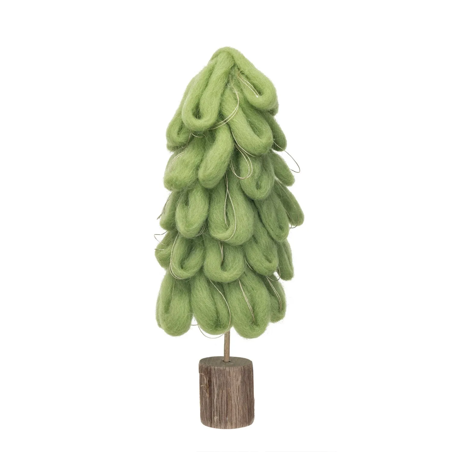 Light Green Wool Tree