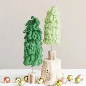 Light Green Wool Tree