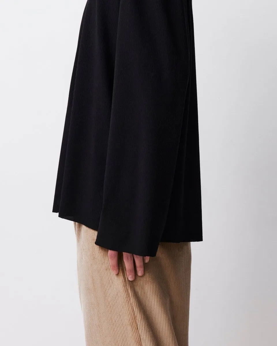 Light Jersey Top : Black