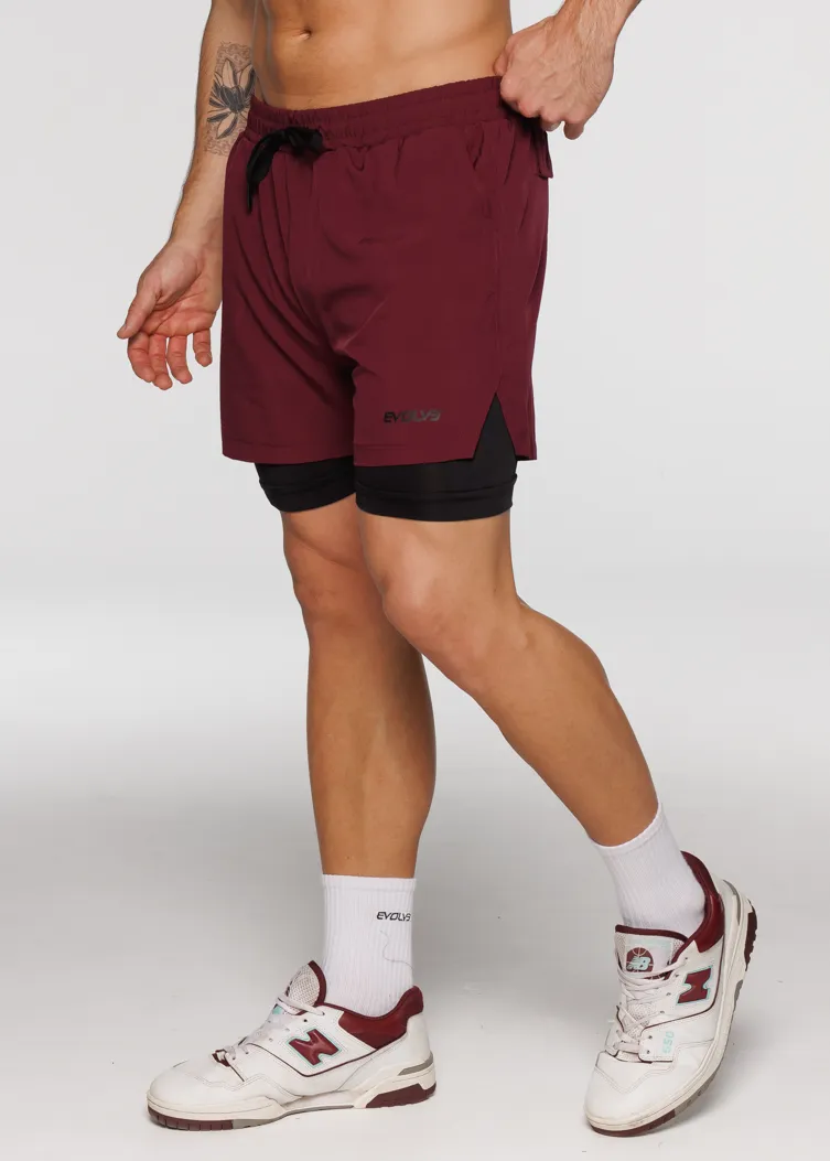 Limitless Active Shorts - Plum