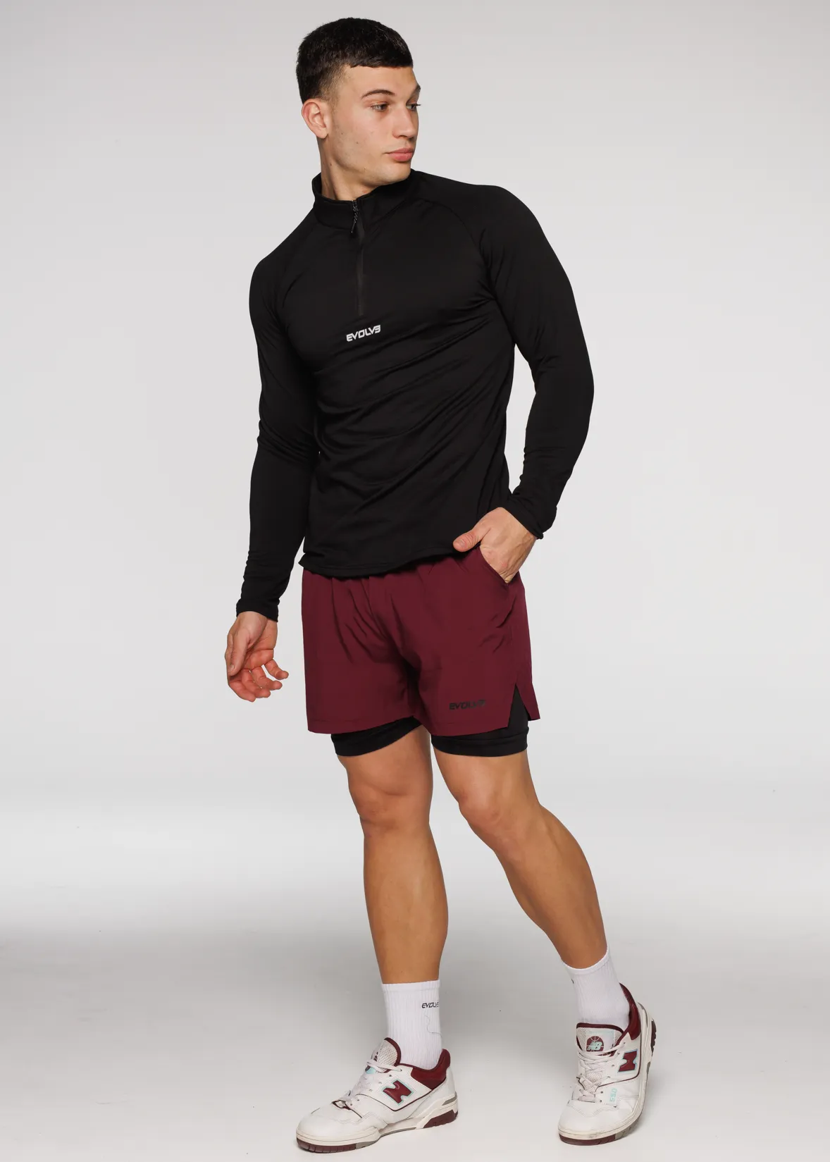 Limitless Active Shorts - Plum