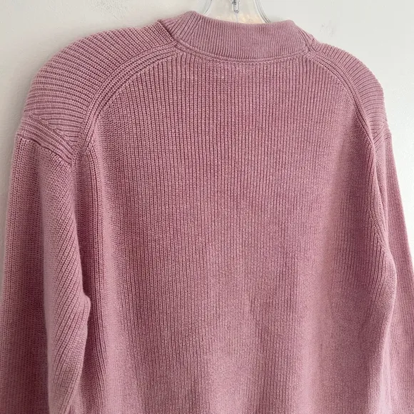 LULULEMON Merino Wool Blend Crew Neck Slouchy Sweater Pink Size 2