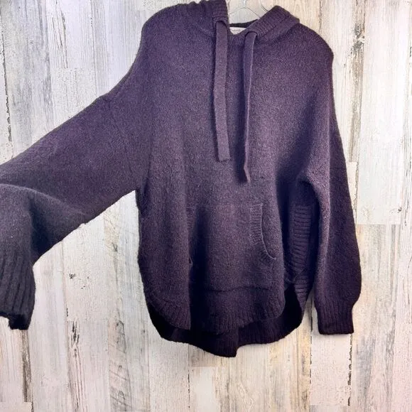 Madewell Wilmington Hooded Sweater Oversized Wool Alpaca Sweatshirt medium