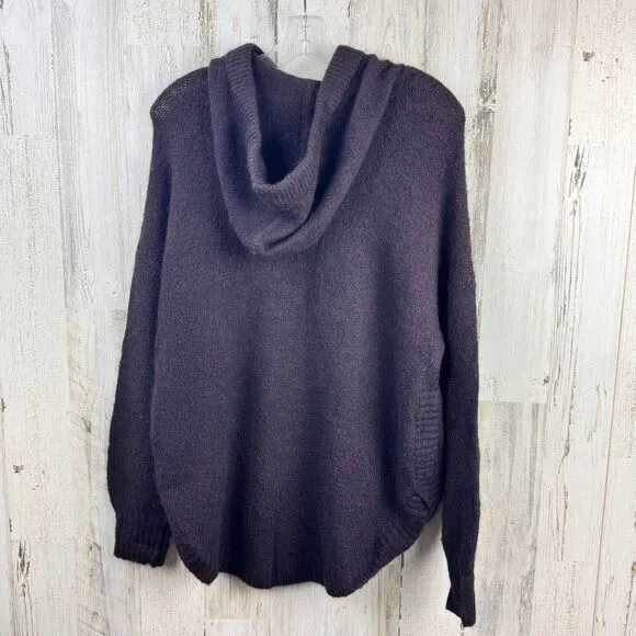 Madewell Wilmington Hooded Sweater Oversized Wool Alpaca Sweatshirt medium