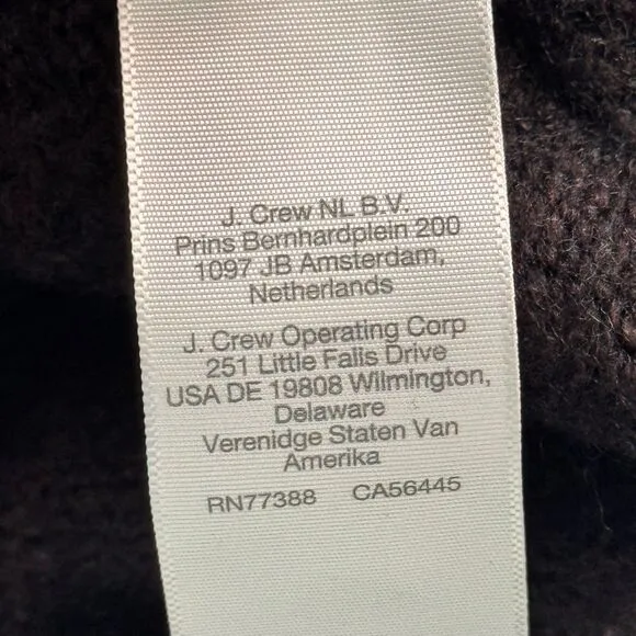 Madewell Wilmington Hooded Sweater Oversized Wool Alpaca Sweatshirt medium