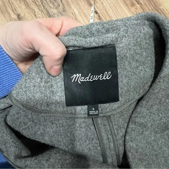 Madewell Wool Carrington Blazer Jacket