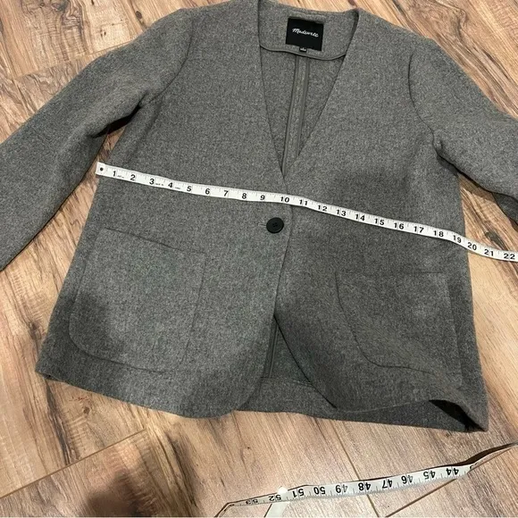 Madewell Wool Carrington Blazer Jacket