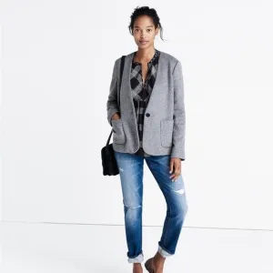 Madewell Wool Carrington Blazer Jacket