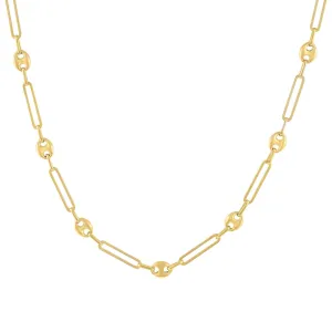 Mariner Paperclip Necklace