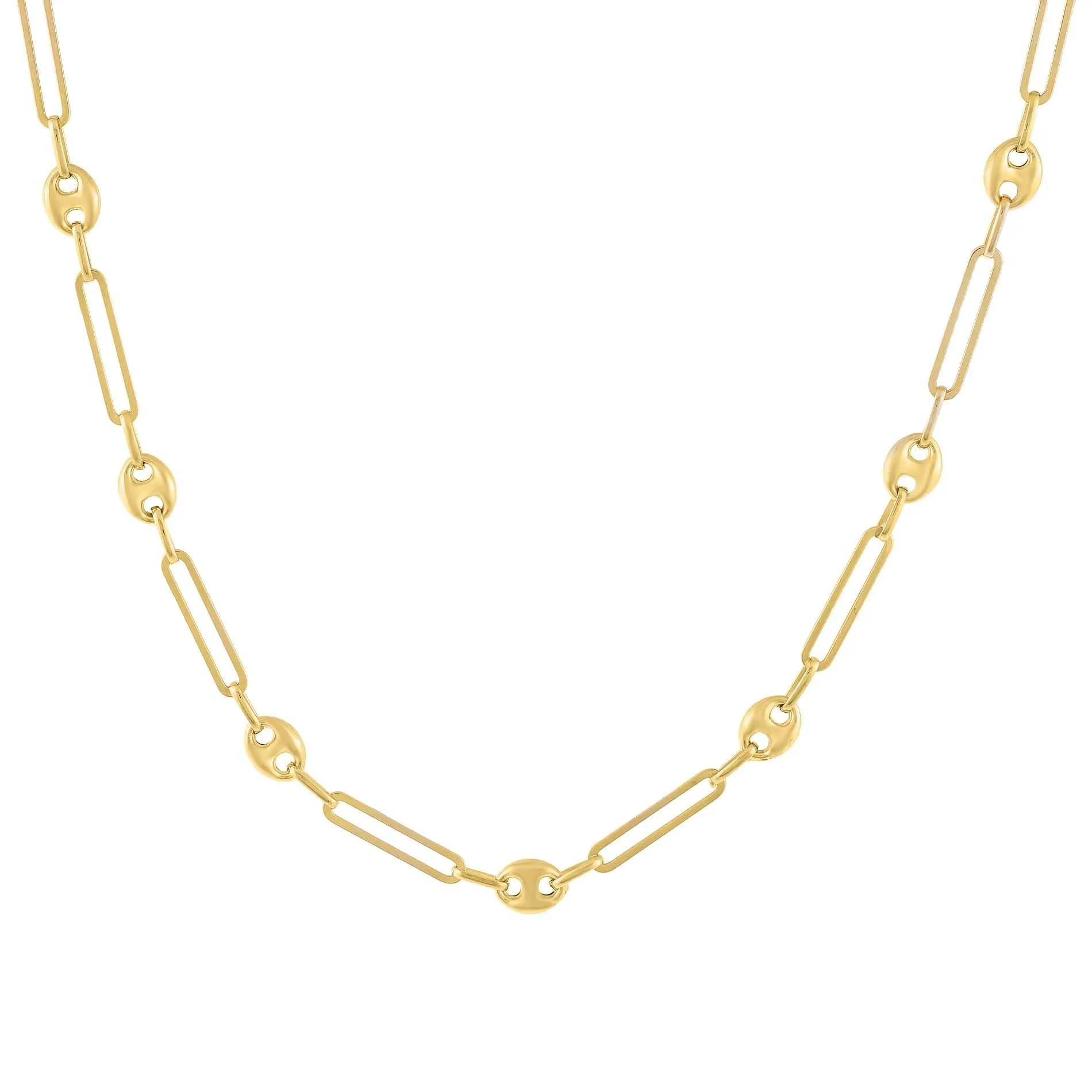 Mariner Paperclip Necklace