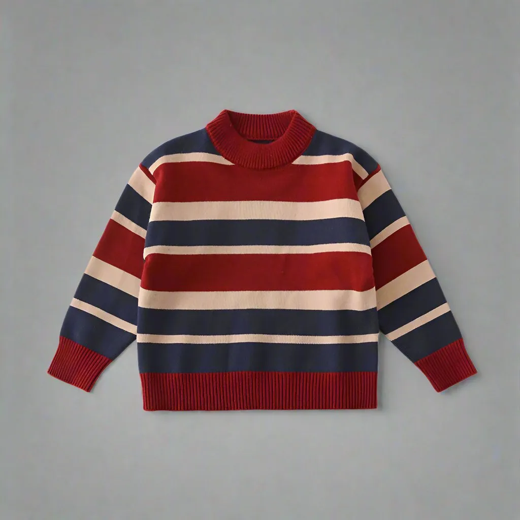 Matching Family Striped Sweaters – Cozy & Stylish Knitwear