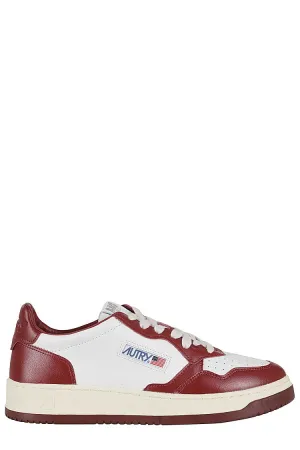 Medalist Low Sneakers With Contrasting Inserts