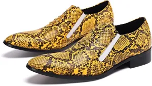 Men's Dress Colorful Western Loafers