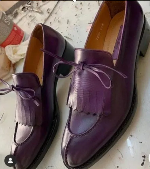 Men's Lace-Up PU Leather Shoes