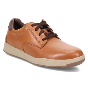 Men's Rockport Bronson LTT Lace to Toe Cognac Leather Sz 9W