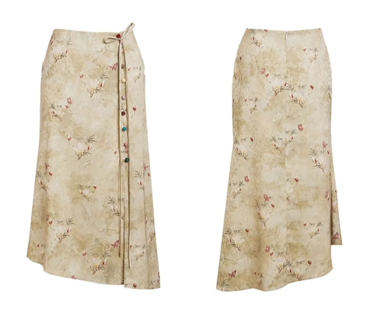 Michaela Elegant Qipao Cheongsam Skirt